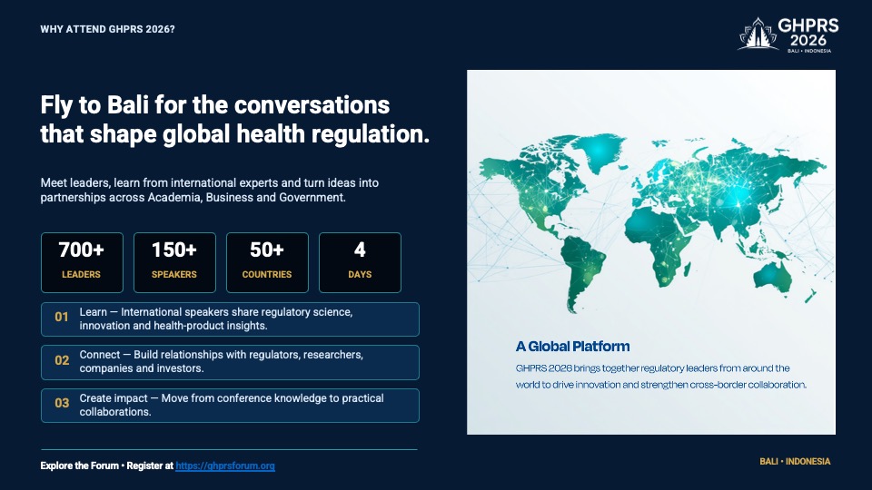 Global Health Products Regulatory Science Forum 2026 - Image 2