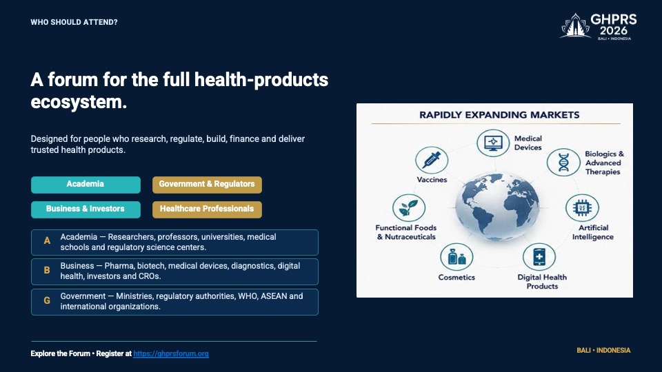 Global Health Products Regulatory Science Forum 2026 - Image 3
