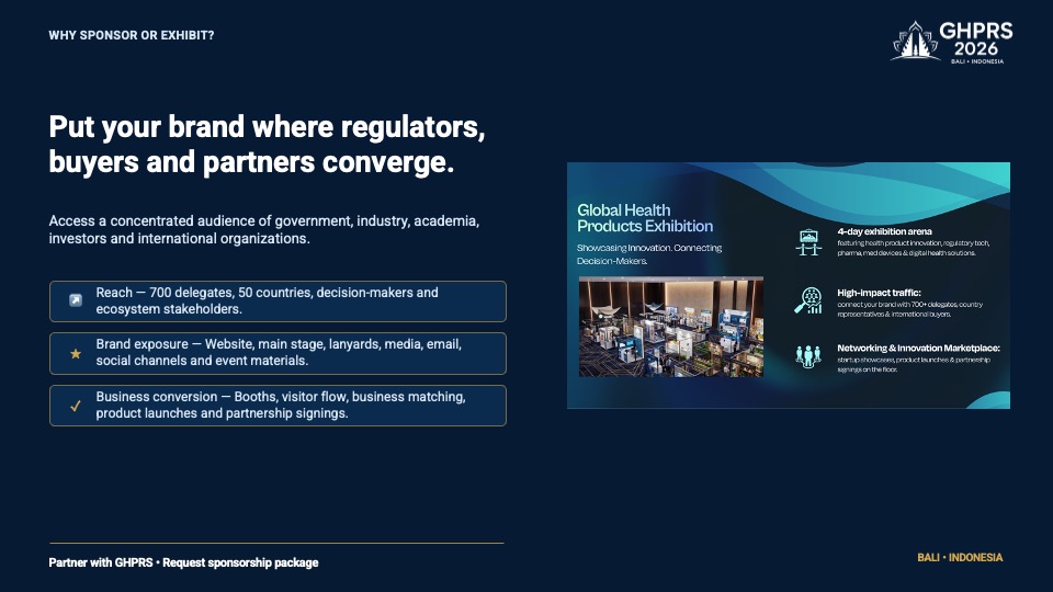 Global Health Products Regulatory Science Forum 2026 - Image 5